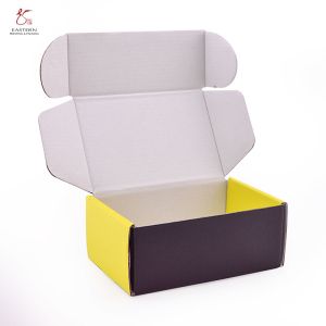 Custom Cool Design Empty Corrugated Cardboard Shipping Boxes | Folded Corrugated