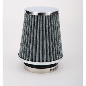 Cheap Silver Color Cold Air Intake Kits Air Refit Filter Neck Size 60 / 65 / 70 / 76 Mm for sale