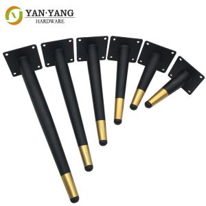 China Furniture hardware metal sofa feet replacement with various size on sale