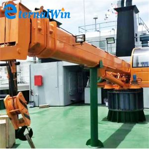 Promotion Telescopic Folding Crane Marine Mounted Cranes Knuckle Boom Crane