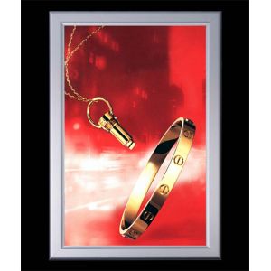 ODM Rectangle LGP 40mm Snap Frame LED Light Box