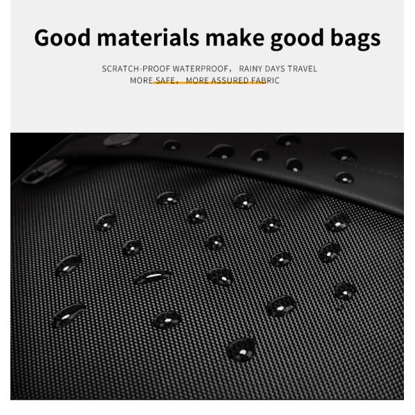 Multifunctional Waterproof Business Backpack Accept Customizable Logo