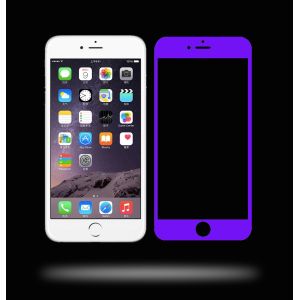 Colorful tempered glass screen protector for iPhone 6/6Plus, different colors available