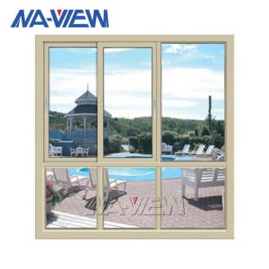 China Horizontal Aluminium Sliding Windows anodizing Sliding Patio Windows on sale