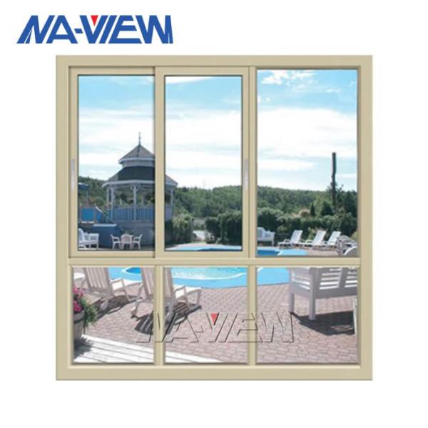 Quality Horizontal Aluminium Sliding Windows anodizing Sliding Patio Windows wholesale