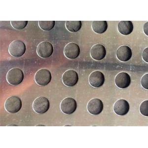 Galvanised 6mm Round Hole Punched Perforated Wire Mesh Netting