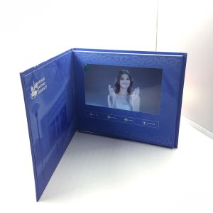 A45 Matt Cover LCD Video Brochure , 4.3 Inch 5 Inch Lcd Screen Video Brochure