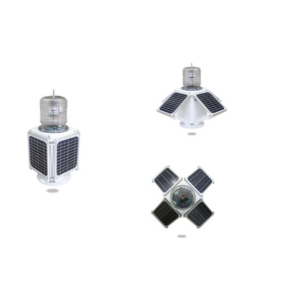 Quality Adjustable Panel Solar Powered Navigation Lights Vertical Angle GSM Monitoring wholesale