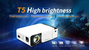 China 110ANSI T5 Led Projector 25*17*8cm Led Hd Multimedia Projector on sale