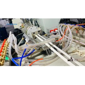 30kw Automatic PVC Angle Line Making Machine 60-80kg/H