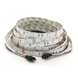 Waterproof IP65 RGB 5050 LED Strip High Intensity 3M Adhesive 24V With Multi