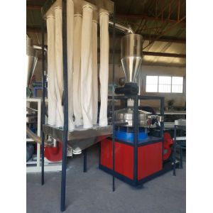 Customize 100 RPM PVC Pulverizer Machine Coarse Plastic Pulveriser Machine