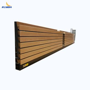 New 4-10 Rows Retractable Bleacher Seating With Wooden Bench And Customizable