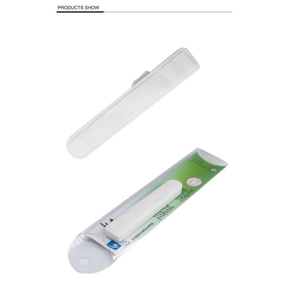 White Stainless Steel Lady Razor SS 18*4*2 Cm Flexible Eyebrow Trimmer