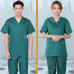 factory custom logo strech solid color made in china cheap custom color scrubs