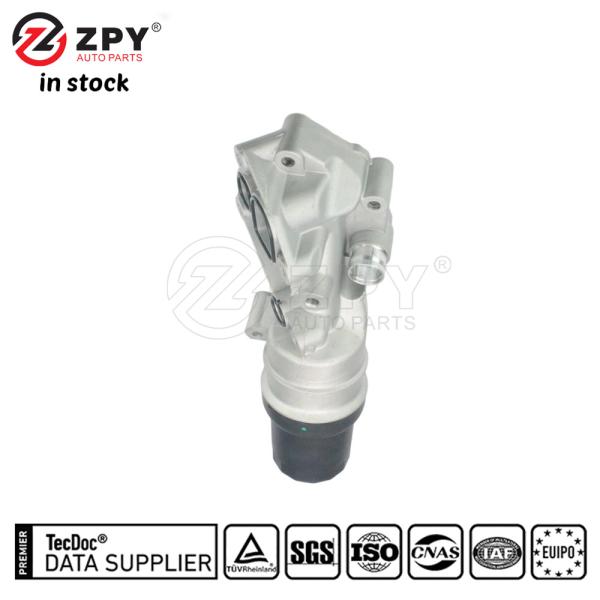 ZPY Oil Filter Adapter Housing for VW Audi 2.5L Engine 07K115397D