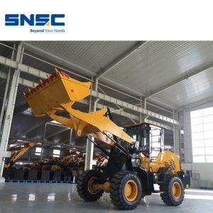 Overall Weight 3400kg SNSC Front End Loader 2 Ton With 6 Months Bucket