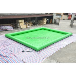 Portable Mobile Inflatable Swimming Pool With Water Roller Toys