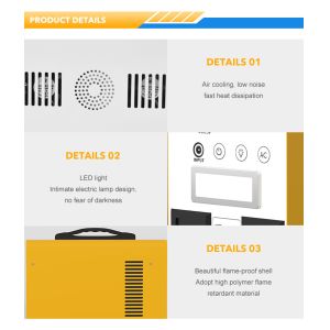 Multi Functional Portable Solar Powered Generator 220V 500W 380WH