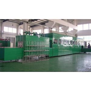 China High-end Environmental Protection Vacuum Hydrocarbon Cleaning Line with 95% Solvent Recovery and 30-50 kHz Ultrasonic Frequency on sale