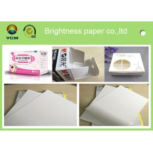 A4 Coated Paper White Cardboard Sheets Moisture Proof 700 * 1000mm