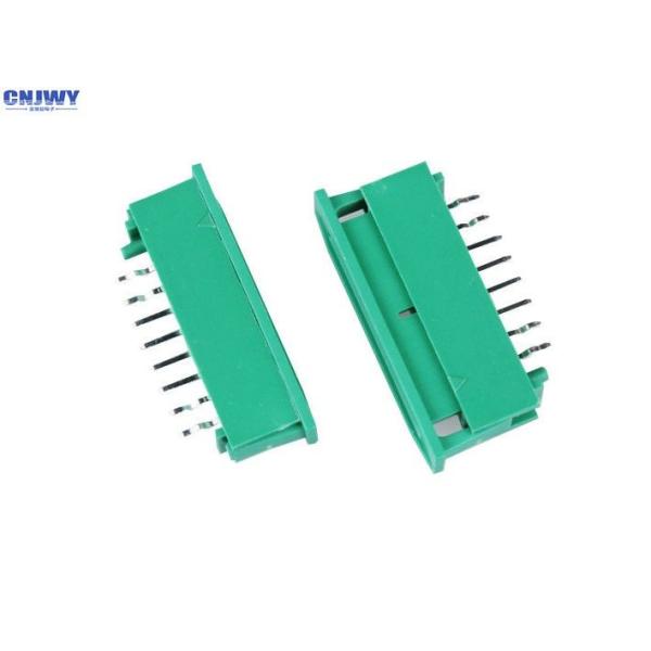 Right Angle10 Pin Fpc Connector , Though Hole Fpc Connector 0.8 Mm Pitch / 1