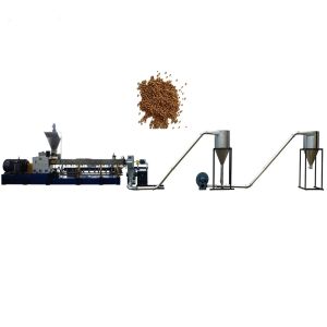 Botanic Fiber/wood Powder/coffee Grounds+PP/PE/PLA/PBAT Twin Screw Extruderr Wpc