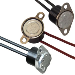 M16 Screw Waterproof Temperature Controller , Radiator Grille Temperature Switch