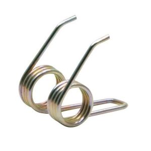 China Anodizing SUS 0.07mm Double Helical Torsion Spring on sale