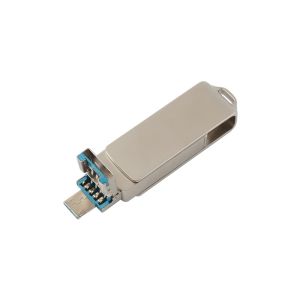 3 In One USB Flash Drive With Iphone Type C USB And Adriod Fast Speed
