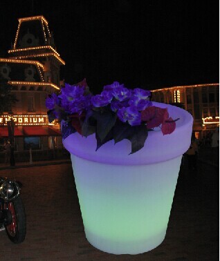 LED FLOWER POT FP-002Waterproof IP54 for outdoor use,RGB COLOR CHANGE ,With