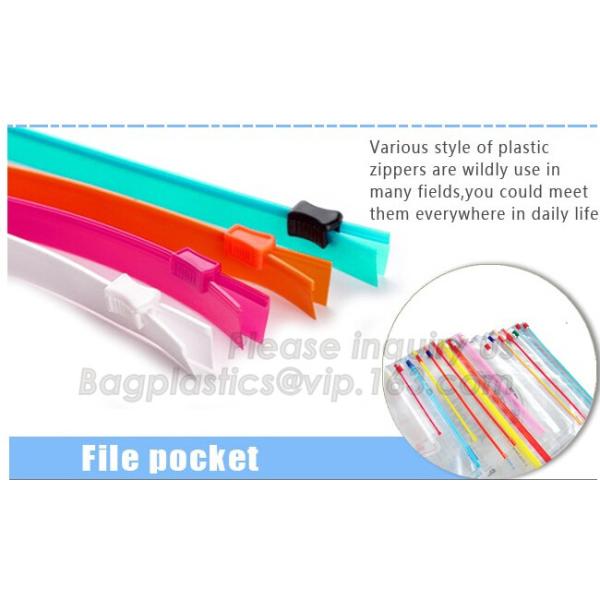 bag zipper, bag slider, Press-Lock Zipper, String Zipper, Flanged Zipper, Slider