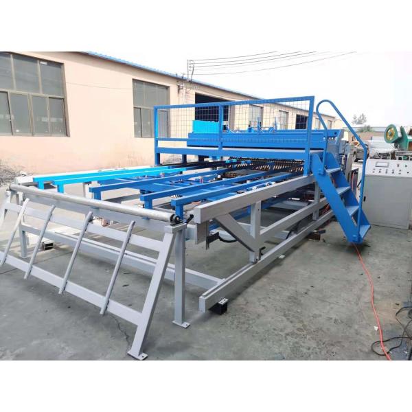 Steel Bar 12m 100mm Wire Mesh Welding Machines , Automatic Welded Wire Mesh