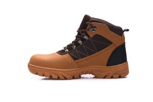 China Genuine Leather Mens Military Style Boots , Steel Toe Caps Insulated Combat Boots on sale