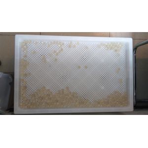 White Food Grade Stackable Plastic Trays / Cooling Tray 762*495*55mm