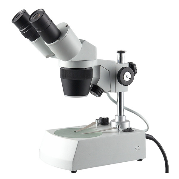 stereo microscope 20x40x two magnification level 10x30x student and classroom