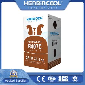 CH2F2 CHF2CF3 CF3CH2F HFC R407C Refrigerant For Air Conditioning