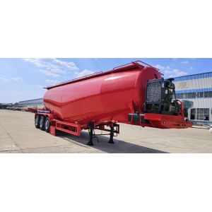 Bulk Cement Semi Trailer with 3 Axles and 45CBM Capacity