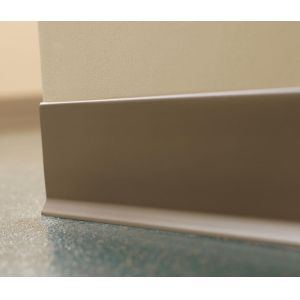 100mm Width Extrusion Process Rubber Baseboard Roll Vinyl Cove Base with Process