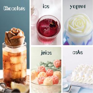 New BPA Free Easy Release Three In One Diamond Ice Cube Mold Reusable Silicon