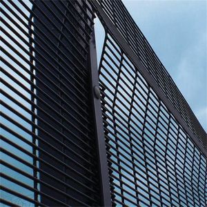 TLSW Square Post 358 Wire Mesh Fence Panel PVC Coated