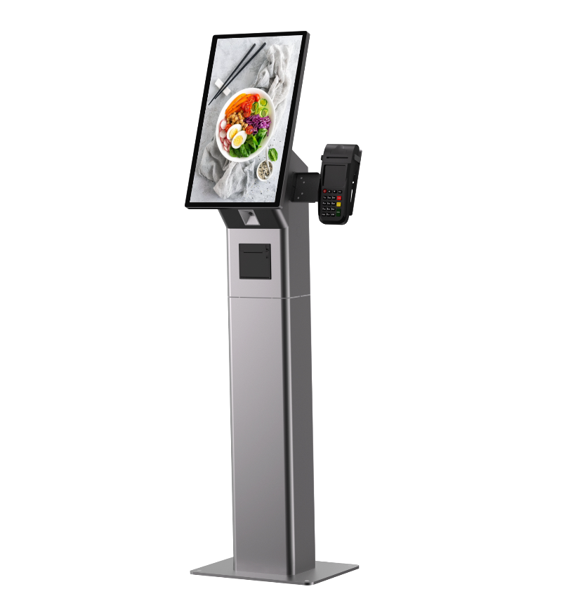 Smart LCD Self-Service Kiosk with 2K LCD Touch Screen Modular Ecosystem and 21.5