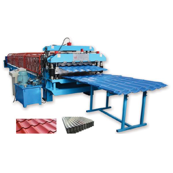 Quality Double Decking Panel Machine, Steel Structure Ribbed Panel Machine wholesale