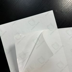 160g Adhesive Label Sticker Paper with a BOPP Layer and White Glassine Backing