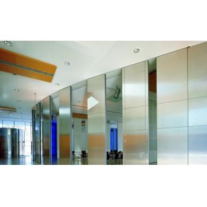 Folding Movable Sliding Partition Walls / Hanging Room Dividers Auditorium