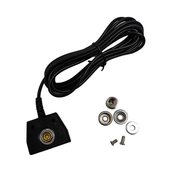 Antistatic Dual Hole Grounding Wire for ESD Wrist Strap or Rubber Mat Anti