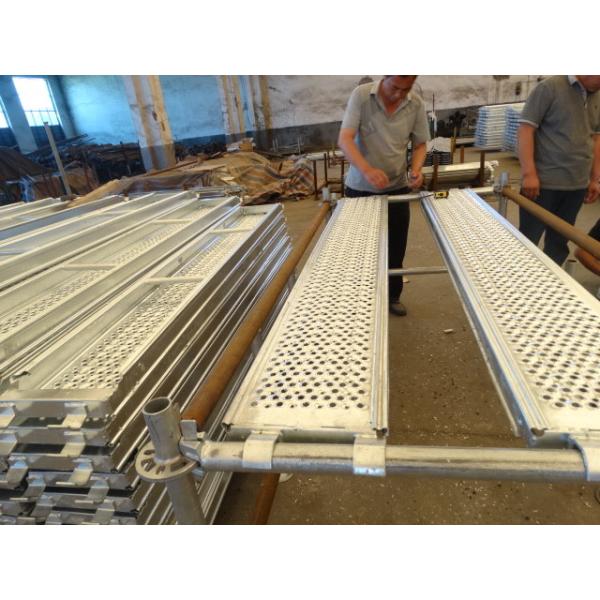 Quality Pregalvanized aluminum scaffold planks boards for Ringlock Scaffolding wholesale