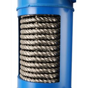 High Quality 66kw Titanium Tube Heat Exchanger with or not thermal insulating