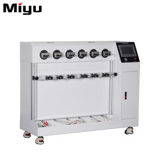 Six Station Cable Bending Test 360 Degrees / Bend Test Machine 500 Watt