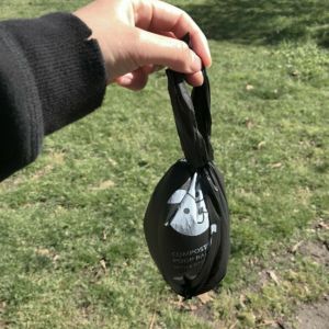 Eco Friendly 100 Biodegradable Dog Waste Poop Bags Custom Printed With Handles